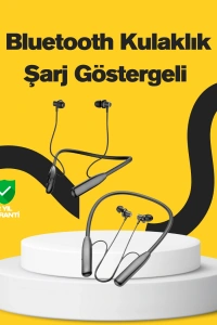 Y12 Bluetooth Boyun Bantlı Kulaklık – 100 Saat Pil, Bluetooth 5.3, Dokunmatik Kontrol