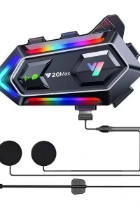 Y20 Max Kablosuz Motosiklet Kask Intercom