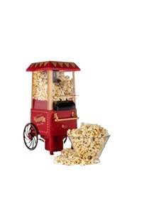 Yağsız Popcorn Makinesi Hızlı Sıcak Hava Mısır Patlatıcı Ev Tipi Kullanım