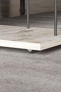 Yan Sehpa Tekerlekli Servis Sehpası HND Dikdörtgen Efes