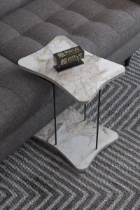 Yan Sehpa Tekerlekli Servis Sehpası HND Efes