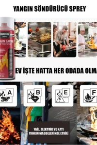 Yangın Savar Tüpü Sprey