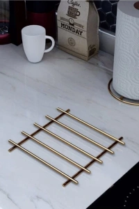 Yanmaz Paslanmaz Çelik Nihale Gold Renk