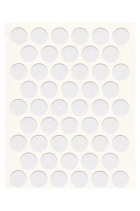 Yapışkanlı Vida Tapası (Beyaz) 10 mm