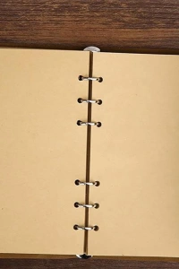 Yaprak Motifli Hatıra Defteri