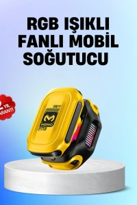 Yarı İletken Çipli RGB Işıklı Telefon Soğutucu