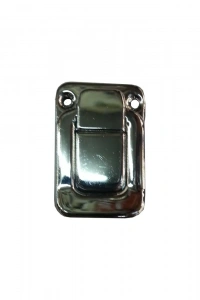 Yaylı Bavul Kilidi - 32x48mm, Nikel, 1 Adet