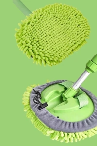 Yedek Bezli Mikrofiber Araba Yıkama Fırçası