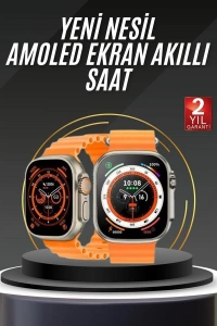 yeni nesil Akıllı Saat Android ve İOS Uyumlu 49 MM NFC Özelliği GPS Takibi