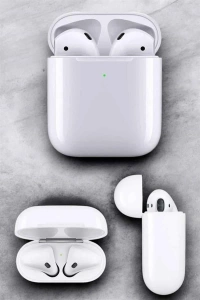 Yeni Nesil Pro Bluetooth Kulaklık Uzun Pil Ömrü Beyaz