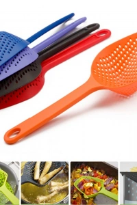 Yeni Tasarım Süzgeçli Kepçe