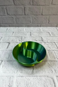 Yeşil Çerezlik Kase Seti 4 Adet 3x12 cm