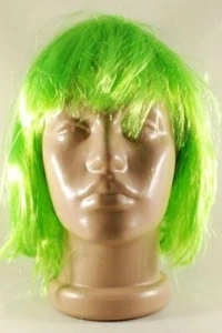 Yeşil Küt Peruk Saç