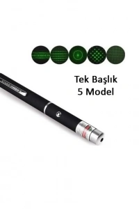Yeşil Lazer Pointer 3000 mW 15 Km Etkili (Tek Başlık 5 Model)