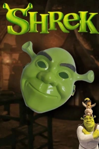 Yeşil Shrek Maskesi