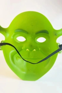 Yeşil Shrek Maskesi