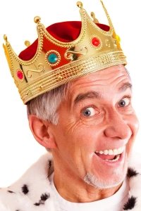 Yetişkin ve Çocuk Uyumlu Kral Tacı