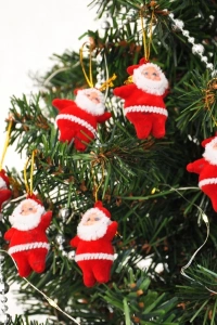 Yılbaşı Ağaç Süsü Noel Baba 6lı