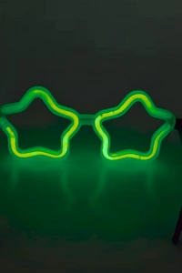 Yıldız Glow Partisi Gözlüğü 12 Adet