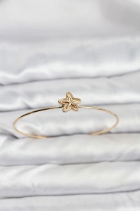 Yıldız Model Gold Renk Bileklik