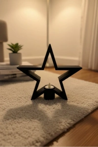 YILDIZ MUMLUK SİYAH