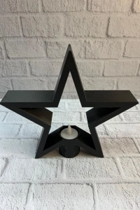 YILDIZ MUMLUK SİYAH