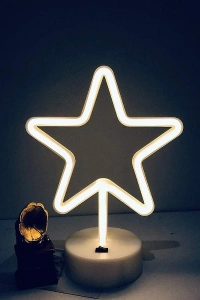 Yıldız Neon LED Lamba