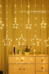 Yıldız Perde Led 10 Saçaklı