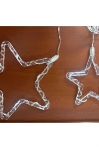 Yıldız Perde Led 10 Saçaklı