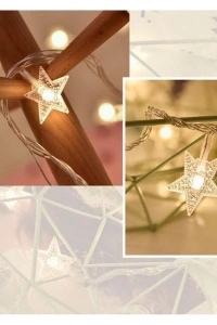 Yıldız Tasarımlı 20 LED USB Aydınlatma