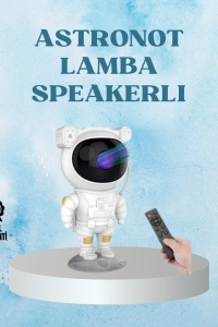 Yıldız ve Ay Efektli Uzaktan Kumandalı Projeksiyon Lamba