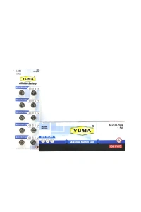 YM-9 AG13 LR-44 DÜĞME PİL ALKALİN 1.5V 10LU KART