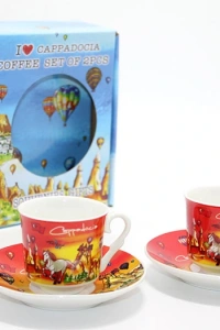 Yöresel İkili Fincan Seti Model 1