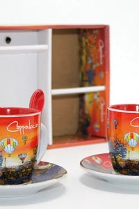 Yöresel İkili Fincan Seti Model 3