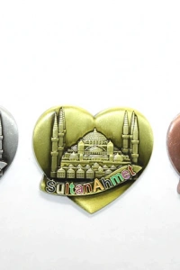 Yöresel Sultanahmet Magnet Kalp Tasarımlı