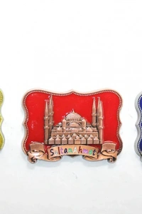 Yöresel Sultanahmet Magnet Kare Tasarım