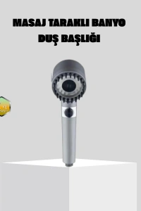 Yüksek Basınçlı Masajlı Duş Başlığı Su Tasarruflu