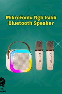 Yüksek Performanslı Kablosuz Karaoke Hoparlör