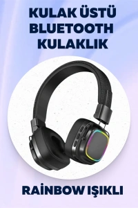 Yüksek Ses Kaliteli Kablosuz Kulak Üstü Kulaklık – BT 5.3