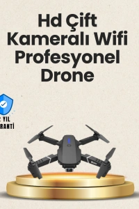 Yükseklik Sabitlemeli Katlanabilir Drone 1080P 4K Kamera Seçenekli