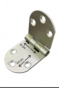 Yüksel Oval Alüminyum Kasa Menteşesi 4 cm