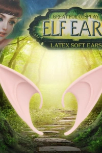 Yumuşak Malzemeden İmal Lateks Elf Kulağı 1 Çift
