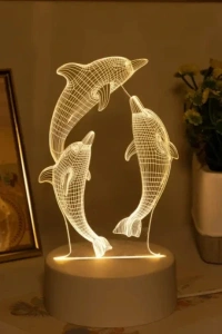 Yunus Tasarımlı Gece Lambası