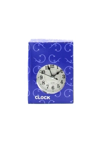 Yuvarlak Eskitme Metal Çalar Saat