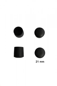Yuvarlak Profil Dış Tapa 21 mm 4 Adet