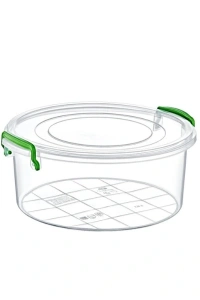 Yuvarlak Saklama Kutusu 2.4 Litre