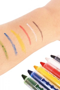 Yüz Boyama Seti Kalemli 6 Renk