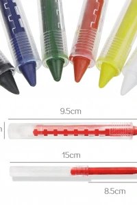 Yüz Boyama Seti Kalemli 6 Renk