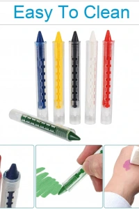 Yüz Boyama Seti Kalemli 6 Renk