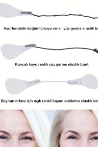 Yüz Kaş Ve Boyun Gerdirme Bant Seti
